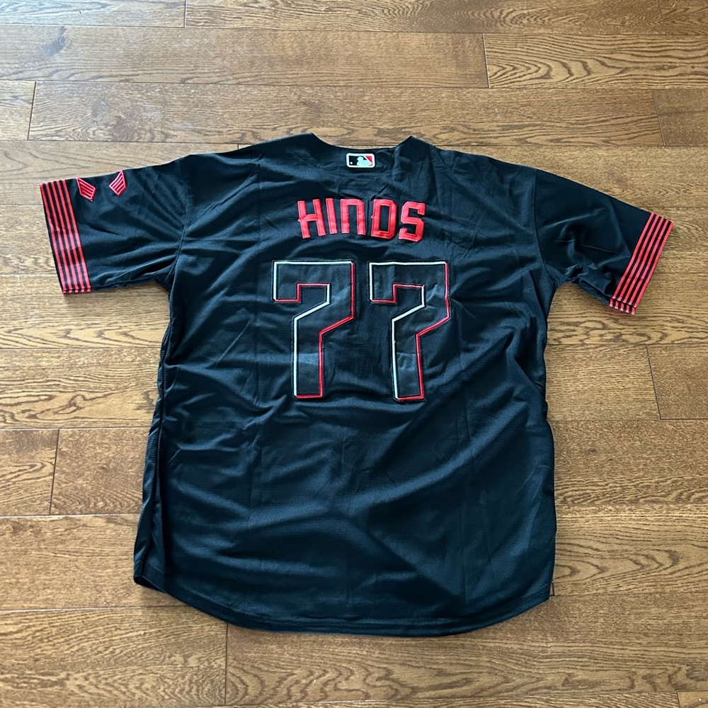Brand new Rece Hinds Jersey Cincinnati Reds ADULT